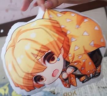 鬼滅の刃　我妻善逸　クッション　抱き枕　ぬいぐるみ 送料無料 抱き枕 クッション インテリア 鬼滅の刃風 ぬいぐるみ